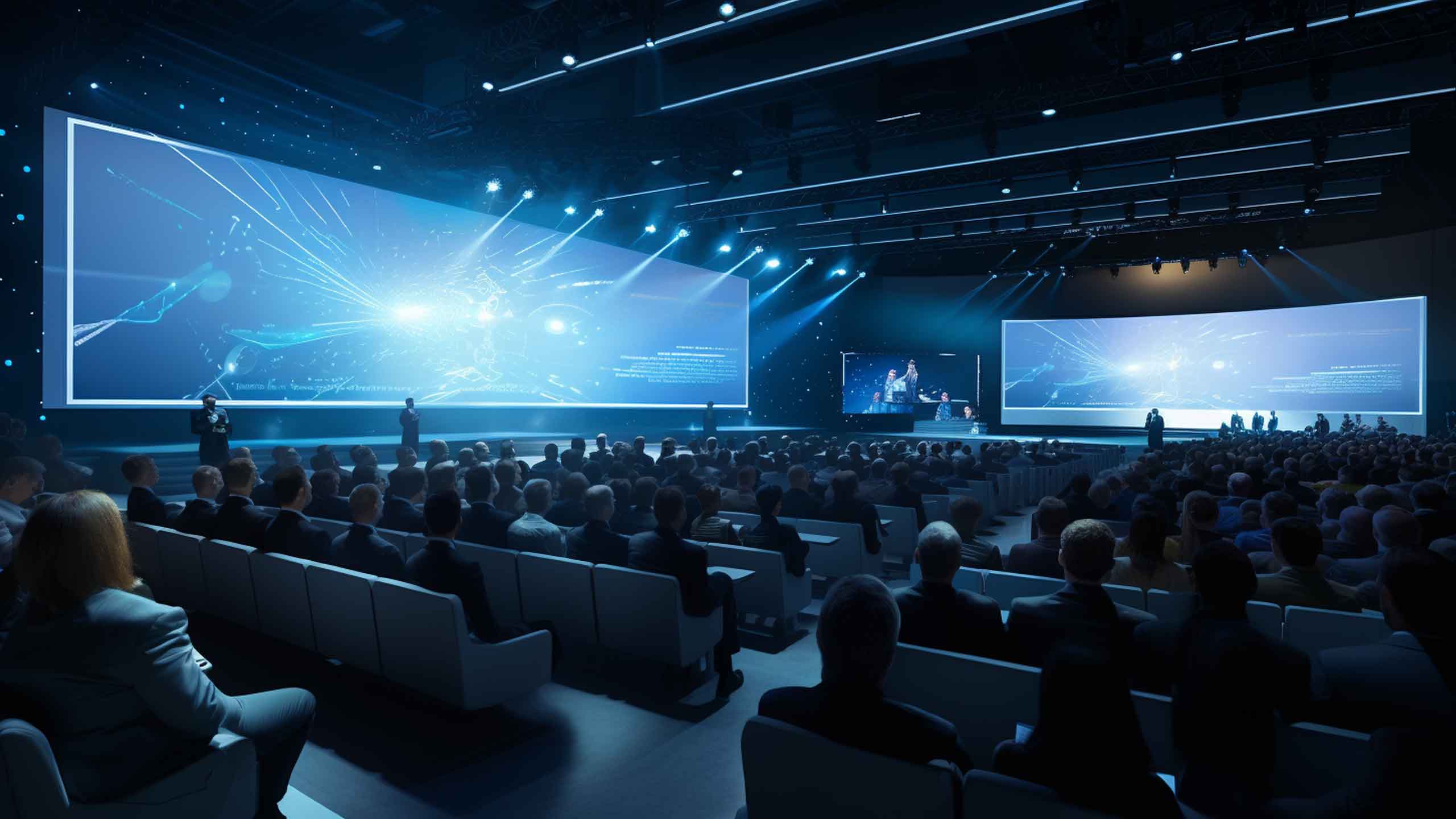 Ultra-wide Power Point Präsentation